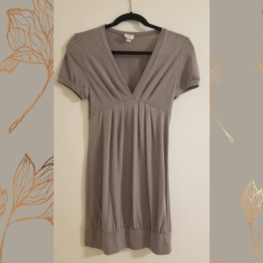 Grey Cap Sleeve Tunic
